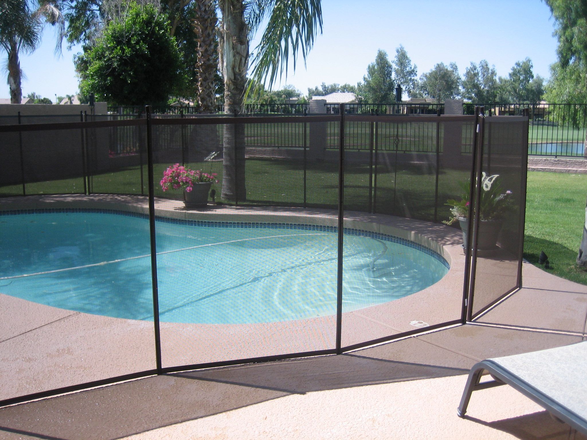 Security Fencing Omni Pool Builders Design